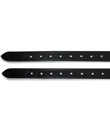 Equitack Leather Stirrup leathers - Black 42'' 42'' Black - Buy Online on GoSupps.com