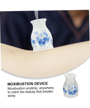 TOVINANNA Moxibustion Stick Holder - 2STK Ceramic Acupuncture Device for Health & Wellness | International Shipping - Buy Online on GoSupps.com