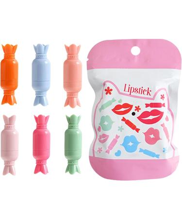 Velvet Lipstick Pills - 6 x 3ml Matte Lip Sticks Intensely Pigmented Colors Soft and Moisturizing Texture | Cute Candy Lip Gloss Pills for Dating Shopping - Buy Online on GoSupps.com