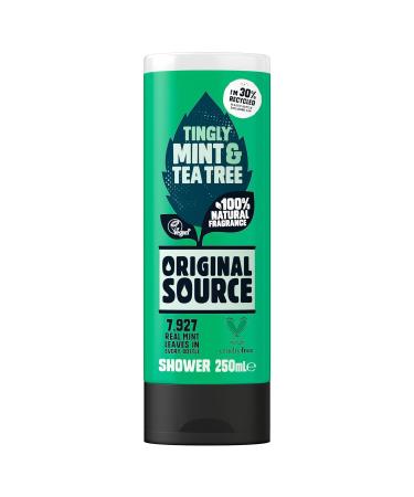 Buy Original Source Tea Tree & Mint Shower Gel 250ml - Refreshing & Revitalizing | Fast International Shipping - Buy Online on GoSupps.com