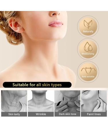 Neck Mask Set - 5 Collage Cushions for Anti-Fold & Halslifting Moisturizing | International Shipping Available - Buy Online on GoSupps.com