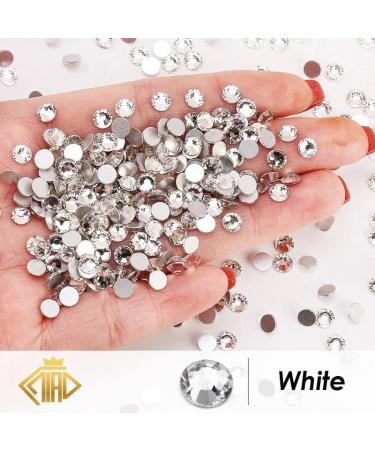Nail Rhinestones - Footwear Clothing Flatback Gems Kit Crystal Flatback Glass Rhinestones for Crafts Face Makeup Cups Shoes Pintle - Buy Online on GoSupps.com