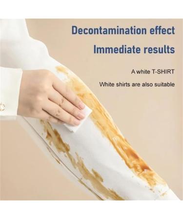 Clothes Stain Removal Wipes Stain Removal Wet Wipes 20Pcs/Bag Stain Removal Wipes Portable Emergency Water-free Decontamination Wipes for oil stains stains (1 Pack) - Buy Online on GoSupps.com