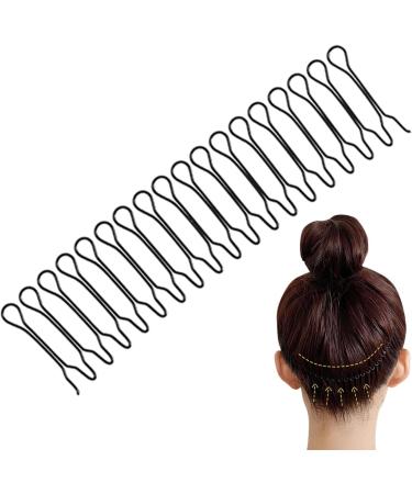 Wire Hair Combs - Hair Finishing Fixer Comb | U Pin Stretchable Hair Side Combs Invisible U Pin Hair Side Combs Hair Updo Styling Tool Decorative Bangs Holder for Women & Girls - Buy Online on GoSupps.com