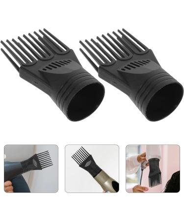 Kichvoe 2pcs Hair Dryer Comb Attachment Universal Detangling Blow Dryer Comb For Home And Barbershop Salon - Buy Online on GoSupps.com