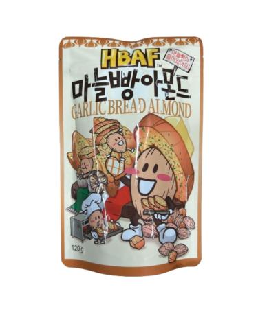 Buy 6-Way HBAF Almonds - Korean Almonds 6x120g | Unique Flavors: Wasabi Salted Caramel Cookie Garlic Bread & More | International Shipping + Heartforcards Protection - Buy Online on GoSupps.com
