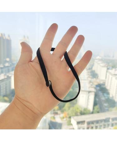 LIFEFUN 6PCS Long Snap Hair Ties for Thick and Curly Hair - Adjustable Hair Rope for Puff, Ponytail, and Braided Hairstyles - Buy Online on GoSupps.com