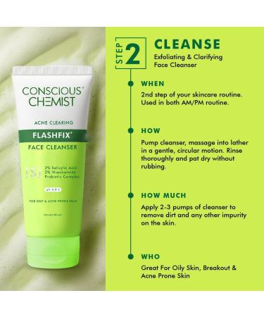 Deep Pore Cleansing Kit | 230ml | Oil Cleanser for Face Salicylic Acid Face Wash for Women & Men with Oily and Acne Prone Skin for Glowing & Radiant Skin - Buy Online on GoSupps.com