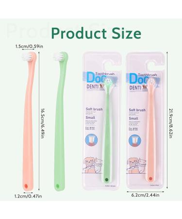 2-Piece Dog Toothbrush Set - Soft Mini Toothbrush for Puppies & Cats | Portable Deep Cleaning | Easy Travel Use - Buy Online on GoSupps.com