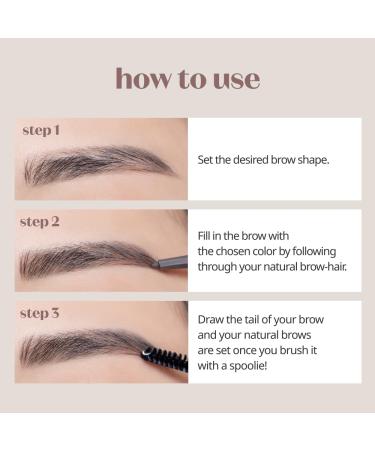 ETUDE Bare Edge Brow Pencil 03 Grey Brown - Clump-Free Precision for Perfect Brows | Buy Internationally - Buy Online on GoSupps.com