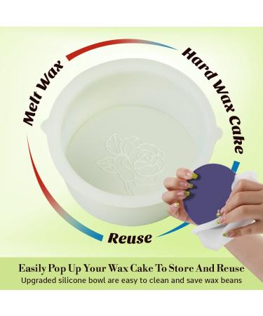 ViiLife Silicone Replacement Wax Bowl for Wax Warmer - Home Waxing Kit Accessory - Buy Online on GoSupps.com
