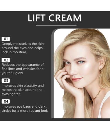 Instant Lift Cream Face Lifting Cream Eye Tightening Lifting Serum Anti-Aging Face Cream for Tightener Skin Lifting Loose Sagging Skin Reduces Fine Lines&Wrinkles Removes Eye Bags Eye Treatment (1Pc) - Buy Online on GoSupps.com