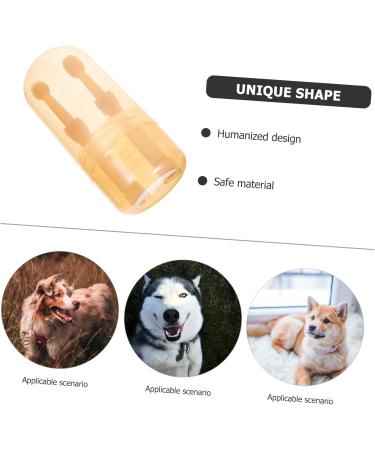 Amosfun 1 Set Pet Toothbrush Cleaning Supplies Puppy Dog Toothbrush and Toothpaste Large Dog Small Dog - Buy Online on GoSupps.com