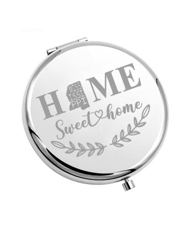 Mississippl Makeup Mirror Home Sweet Home Mississippl State Compact Mirror (Mississippl M)