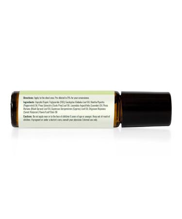 Plant Therapy Respir Aid Essential Oil Blend Pre-Diluted Roll-On 10 mL (1/3 oz) 100% Pure Essential Oils Aromatherapy Sinus Relief Congestion Relief - Buy Online on GoSupps.com