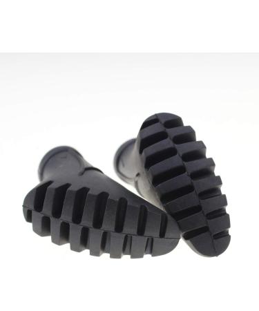 Crestgolf Nordic Walking Pads - 6/10 Piece Rubber Accessories for Asphalt & Stone Trekking Sticks - Durable Black Set for Hiking - Buy Online on GoSupps.com
