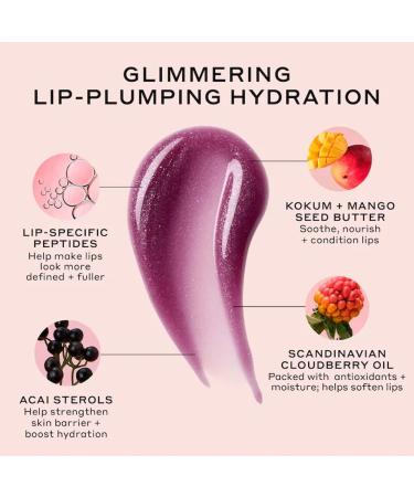 Pout Preserve Hydrating Peptide Lip Treatment - Color: Lingonberry Jam Glimmer (Size: 0.4 oz / 12 mL) (Limited - Edition) - Buy Online on GoSupps.com