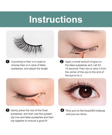 Drerio 20 Pair 3D Fluffy False Eyelashes Dramatic Natural Look 5 Styles for Extensions - Shop Internationally - Buy Online on GoSupps.com