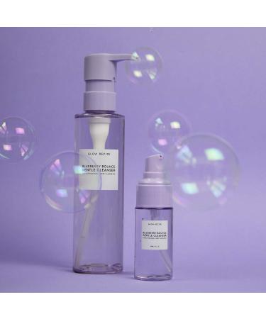 Glow Recipe Blueberry Bounce Cleanser - Gentle Foaming Wash 30ml | Exfoliating AHA + Hyaluronic Acid for Blemish-Prone Skin - Buy Online on GoSupps.com