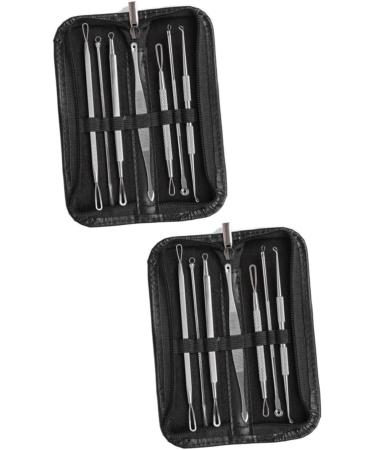 Housoutil 14 Pcs Blackhead Removal Blackhead Extractor Comedone Extractor Tool 7 Piece Set 1 count (Pack of 1) - Buy Online on GoSupps.com