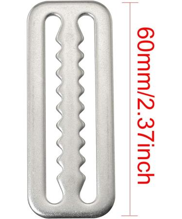 ZRM&E Weight Belt Retainer 2PCS - 316 Stainless Steel Webbing Keeper - Buy Online on GoSupps.com