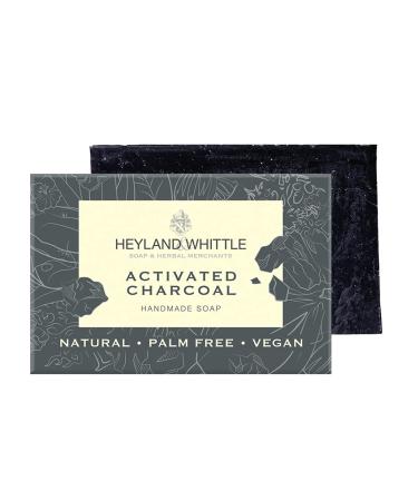 Heyland and Whittle - PALM FREE Activated Charcoal Soap Bar 120g