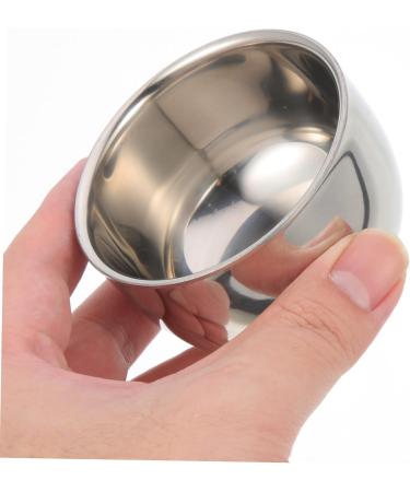 Lurrose 4-Part Men's Shaving Accessories Set - Clean Shave Cream Aluminum Foam Rod Stainless Steel Capacity Shaving Cup - Metal Silver (4pcs) - International Shipping Available - Buy Online on GoSupps.com