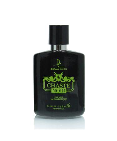 CHASTE NOIR BY DORALL COLLECTION COLOGNE FOR MEN 3.3 OZ / 100 ML EAU DE TOILETTE SPRAY