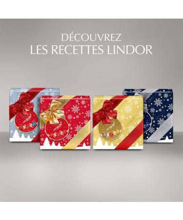 Lindt - Bo te Partage LINDOR - Assortiment de Chocolats au Lait Blancs Noir 70% Noix de Coco Double Chocolat Caramel Pointe de Sel Noisettes et Noir 45% - C ur fondant - Id al pour No l 371g Bo te Partage 371g - Buy Online on GoSupps.com