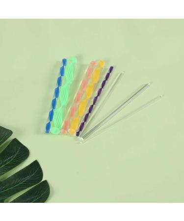 SUPVOX 8pcs Dotting Rods Acrylic Twist Sticks Wax Pencil Manicure Nail Art Tool - Buy Online on GoSupps.com