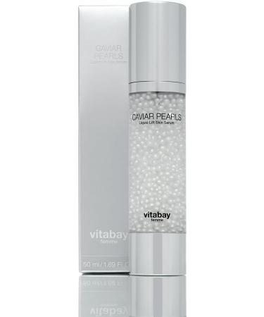 Caviar Pearls Liquid Lift Skin Serum 50 ml - highly concentrated with triple hyaluronic acid 50 Milliliters - Buy Online on GoSupps.com