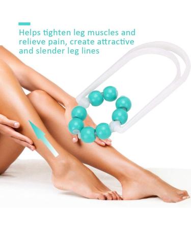 Dekaim Leg Massager - Muscle Soreness Relief & Calf Slimming Roller Ball Tool - Buy Online on GoSupps.com