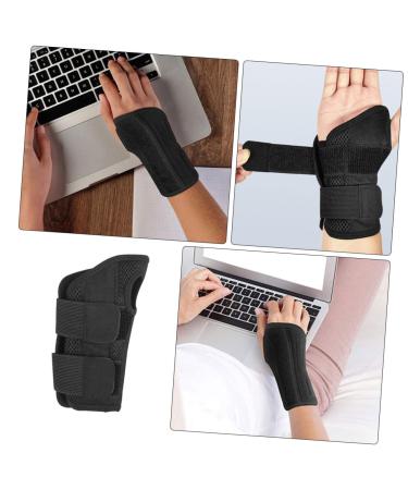 FRCOLOR Thumb Splint Wristband Carpal Tunnel Injury Treatment Adjustable & Detachable Polyester Nylon Fitness Support - Buy Online on GoSupps.com