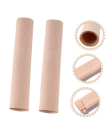 Healifty Soft Cushion Fabric Finger and Callus Protectors - Pack of 10, Elastic, Anti-friction, Breathable, Portable - Daily Use Protective Cushions for Hammer Toes and Calluses - Buy Online on GoSupps.com