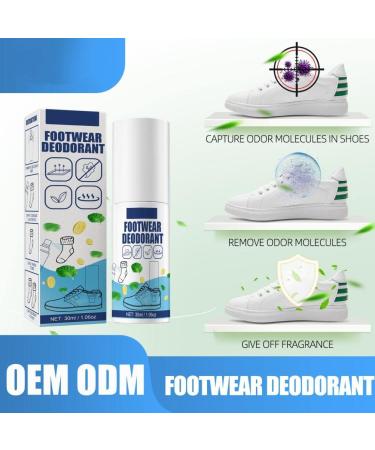 Fencelly Natural Shoe Deodorizer & Foot Spray - Odor Remover for Shoes & Fitness Equipment | 2-Pack - Buy Online on GoSupps.com