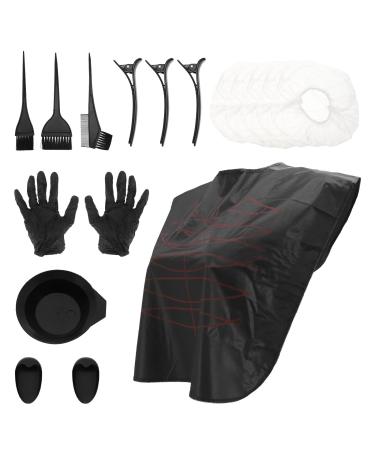 Zerodeko Kit de Teinture Capillaire 9 Pi ces Peignes et Accessoires Coloration Cheveux Professionnel Utilisable en Salon et Maison Outils pour M ches et Soins Capillaires