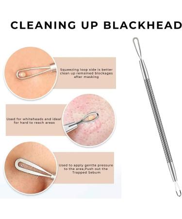 Swaan enterprise Acne Treatment Blackhead Remover Tool for Blemish Comedone Whiteheads Pimple Popper with Double Sided Soft Touch and Anti-Slip Design - Buy Online on GoSupps.com