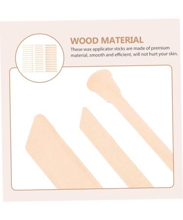 COOPHYA 150 Pieces Wax Sticks for Hair Removal | Wooden Irregular Spatulas - Premium Quality & International Shipping - Buy Online on GoSupps.com