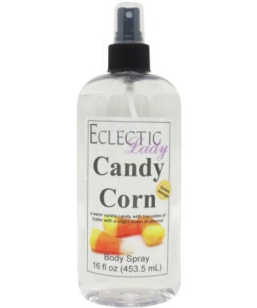 Candy Corn Body Spray (Double Strength) 16 ounces Body Mist for Women with Clean Light & Gentle Fragrance Long Lasting Perfume with Comforting Scent for Men & Women Cologne with Soft Subtle 16 Fluid Ounces (Double Strength)