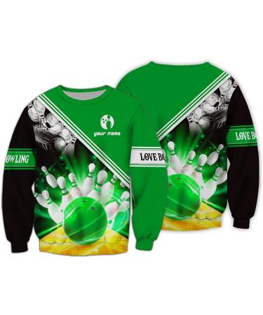 Customized Bowling Shirt | Men's Red Bowling Shirt with Custom Name Pattern | Perfect Gift for Men and Women | Style 5 - Buy Online on GoSupps.com