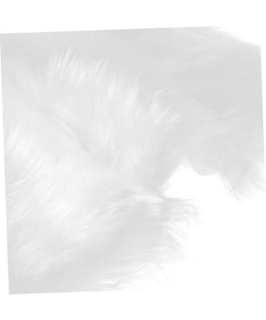 minkissy Tools Area Rugs Fluffy Rug Carpet Photo Plush Cushion Props Photo Backdrop for Jewellery Photo Mat Jewelry Photography Plush Cushion Photo Props White Polyester Nail Display Cloth - Buy Online on GoSupps.com