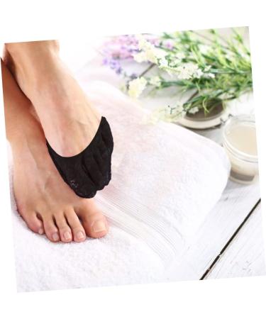 MAGICLULU Women's High Heel Shoe Inserts - Non-Slip Half Socks & Toe Toppers for Ultimate Comfort | Invisible Foot Liners for Sandals & Heels - Buy Online on GoSupps.com