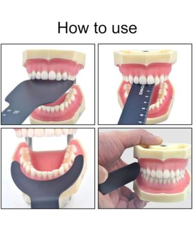 Intraoral Dental Contrast Orthodontic Glass Mirror Black - Photographic Background Board - Buy Online on GoSupps.com