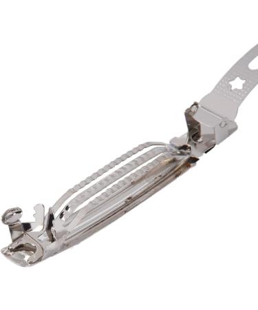 korvre 50 Pcs 80mm Metal French Clips Hair Bows Barrettes - Silver - Buy Online on GoSupps.com