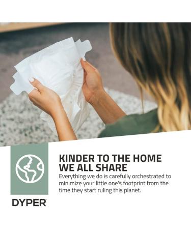 DYPER Bamboo Baby Diapers Size 3 - Eco-Friendly & Hypoallergenic | 68 Count - Buy Online on GoSupps.com