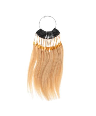 Gatuida Set De M ches Cheveux Naturels Pour Entra nement Coloration Avec Boucles Dor es Accessoires Stables Et Ajustables Pour Salons Et tudiants Coiffure