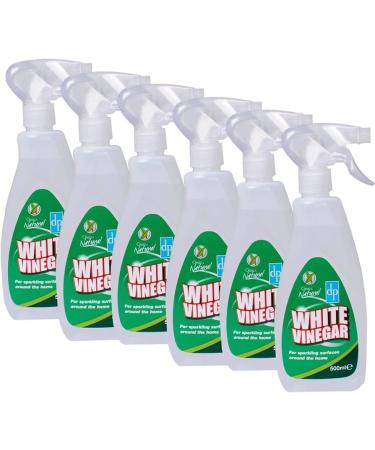 Dri Pak Pure White Vinegar Cleaner - 500ml (Pack of 6) | Multi-Purpose Cleaning Solution | Eliminates Odors | Simple and Safe Cleaning Power - Buy Online on GoSupps.com