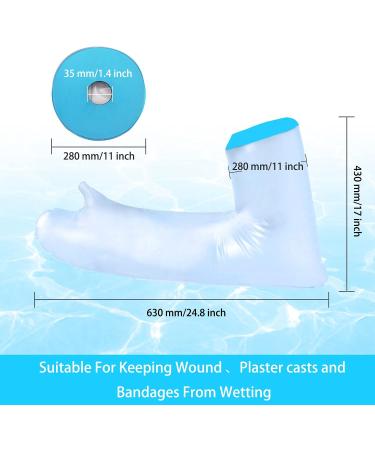 Adult Waterproof Arm Cast Cover - Reusable Full Arm Protector for Shower & Bath - Buy Online on GoSupps.com