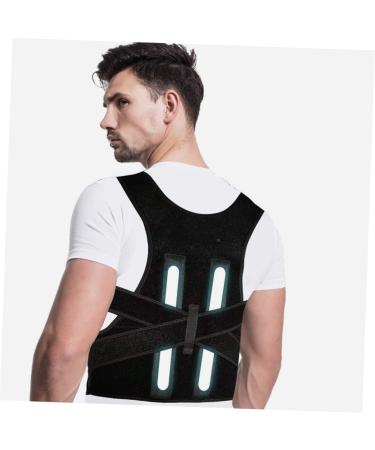 FRCOLOR Back Support Belt - Posture Corrector for Men | Heat Adjustable Hunchback Device | Portable Back Straightener | Family Support Brace - Buy Online on GoSupps.com