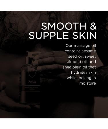 Xotics Full Body Massage Oil - Deep Moisturizing Sensual Oil for Couples | Argan Avocado & Vitamin E Infused | Natural Verbena Massage Oil | 8oz - Buy Online on GoSupps.com
